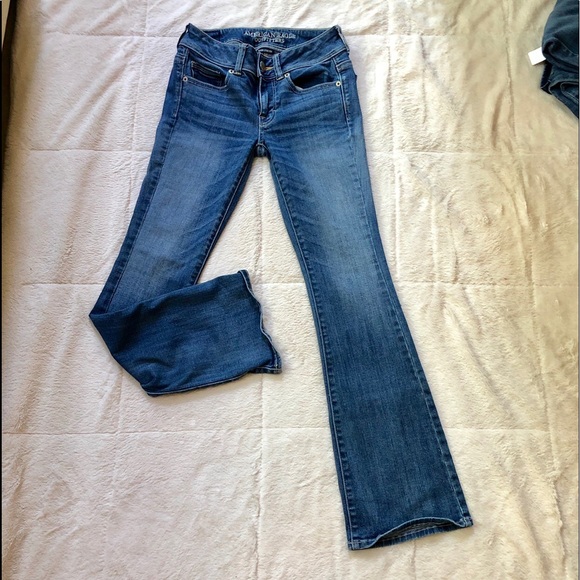 American Eagle 00 kick boot blue jeans - Picture 2 of 3